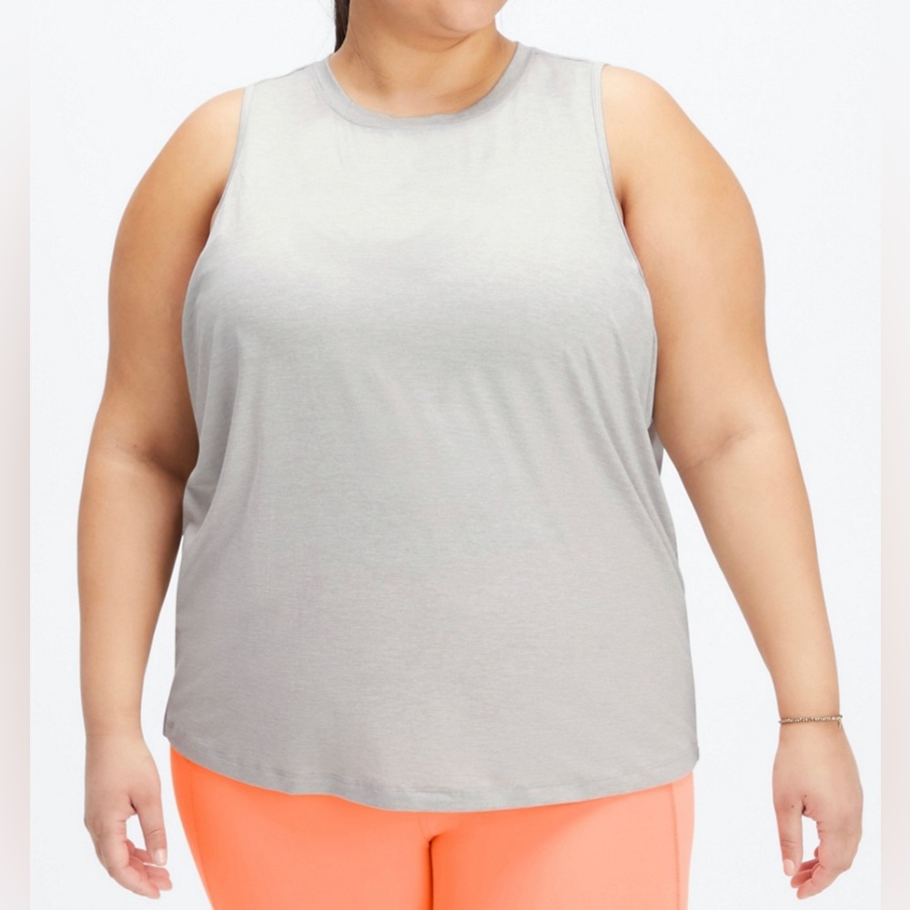Size 3X: FABLETICS Dry-Flex Open Back Tank